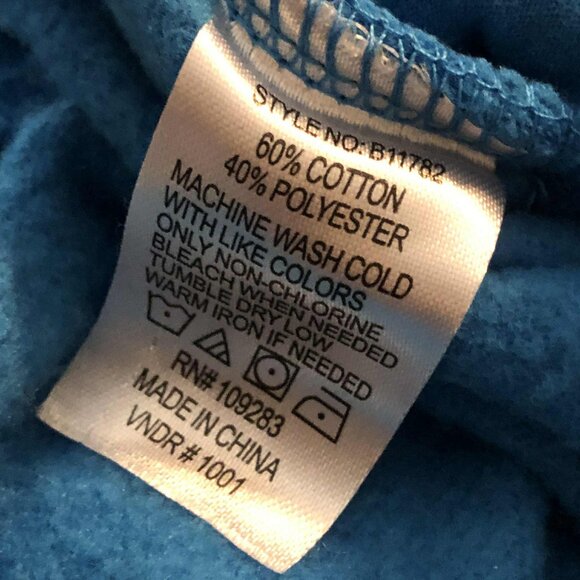 VINTAGE HAVANA St. Tropez Jet Setter Jogger Sweatpants Jewel Accents Blue S - Picture 7 of 7